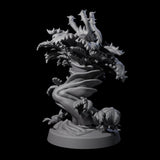 Overgrown Violet Fungus A Miniature for Dungeons and Dragons, Pathfinder or other TTRPGs