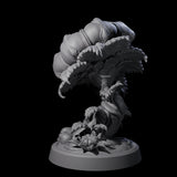 Overgrown Violet Fungus B Miniature for Dungeons and Dragons, Pathfinder or other TTRPGs