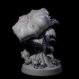 Overgrown Violet Fungus B Miniature for Dungeons and Dragons, Pathfinder or other TTRPGs