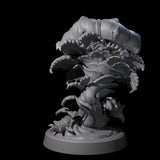 Overgrown Violet Fungus B Miniature for Dungeons and Dragons, Pathfinder or other TTRPGs