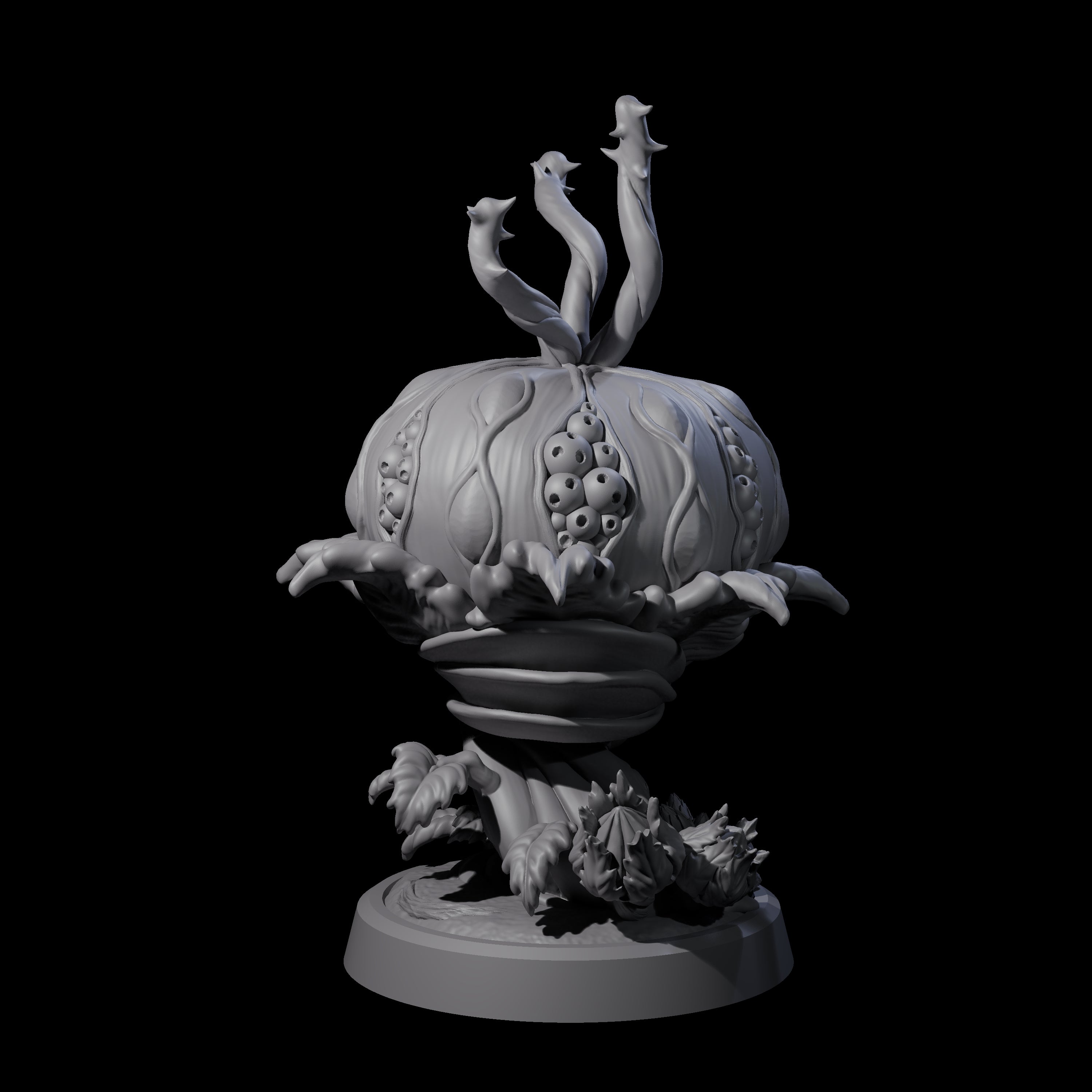 Overgrown Violet Fungus C Miniature for Dungeons and Dragons, Pathfinder or other TTRPGs