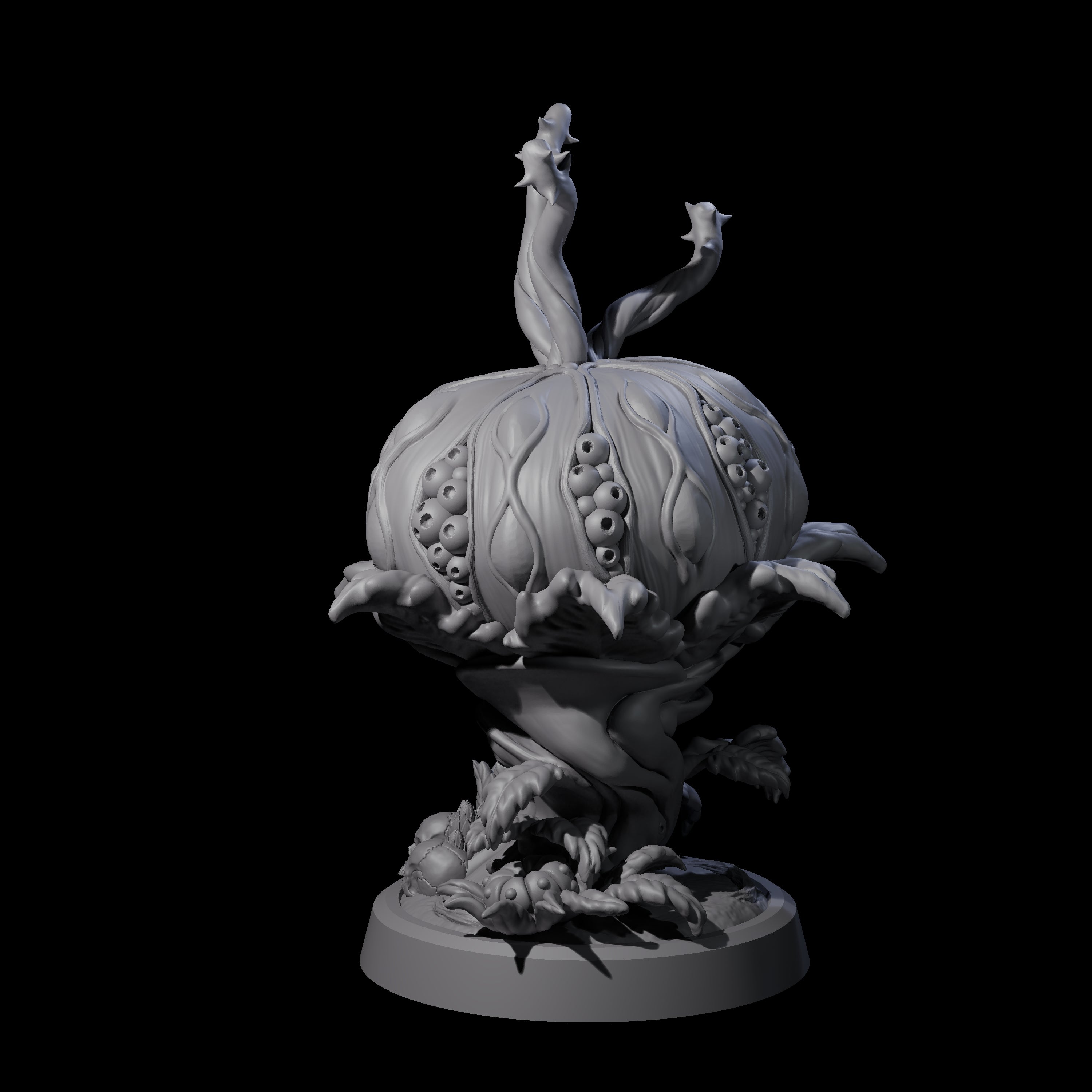 Overgrown Violet Fungus C Miniature for Dungeons and Dragons, Pathfinder or other TTRPGs