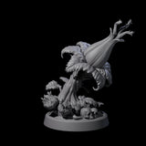 Overgrown Violet Fungus D Miniature for Dungeons and Dragons, Pathfinder or other TTRPGs