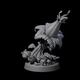 Overgrown Violet Fungus D Miniature for Dungeons and Dragons, Pathfinder or other TTRPGs