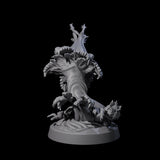 Overgrown Violet Fungus D Miniature for Dungeons and Dragons, Pathfinder or other TTRPGs