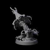 Overgrown Violet Fungus D Miniature for Dungeons and Dragons, Pathfinder or other TTRPGs