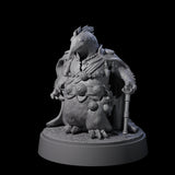 Overseer Penguin Tengu Miniature for Dungeons and Dragons, Pathfinder or other TTRPGs