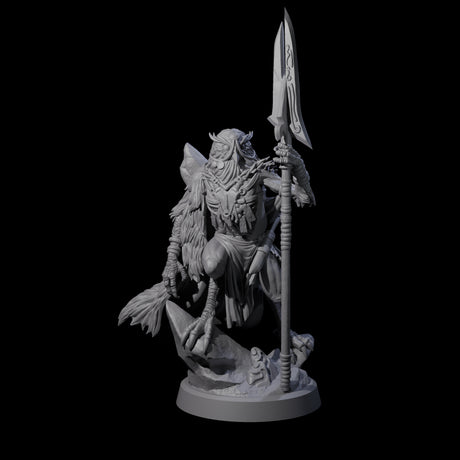 Owl-Like Aarakocra Sentinel A Miniature for Dungeons and Dragons, Pathfinder or other TTRPGs