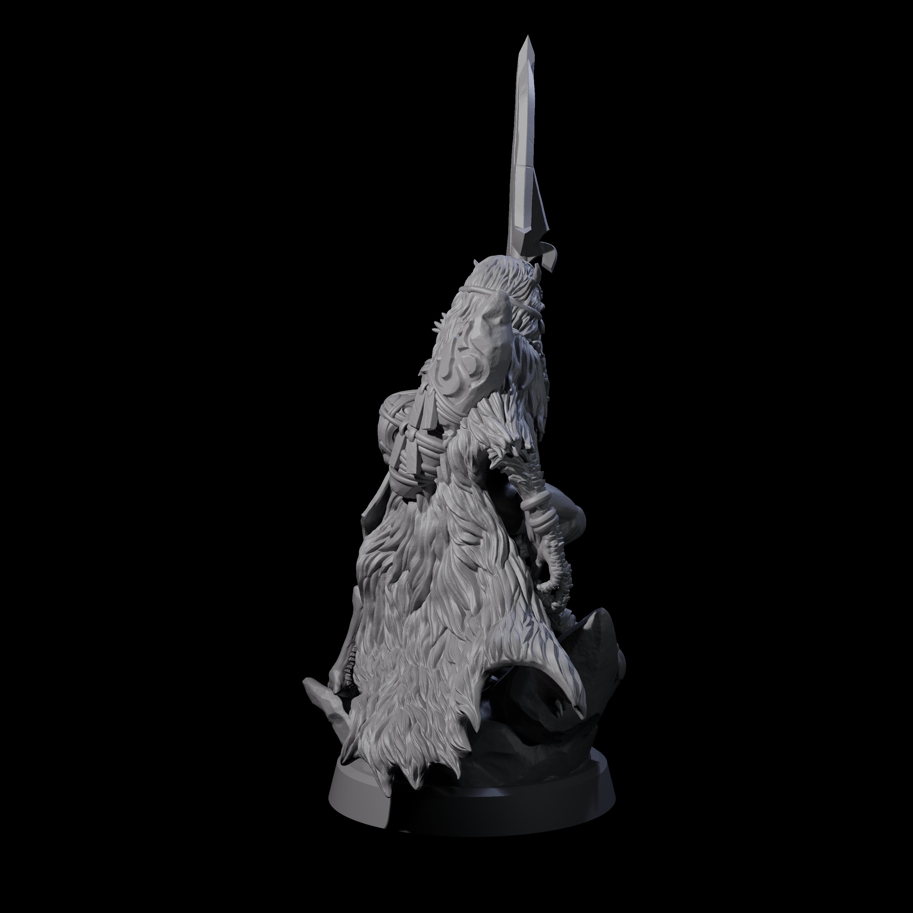 Owl-Like Aarakocra Sentinel A Miniature for Dungeons and Dragons, Pathfinder or other TTRPGs