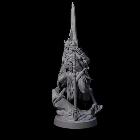 Owl-Like Aarakocra Sentinel A Miniature for Dungeons and Dragons, Pathfinder or other TTRPGs