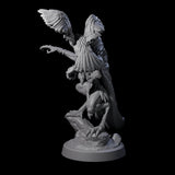Owl-Like Aarakocra Sentinel B Miniature for Dungeons and Dragons, Pathfinder or other TTRPGs