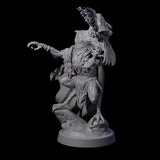 Owl-Like Aarakocra Sentinel B Miniature for Dungeons and Dragons, Pathfinder or other TTRPGs
