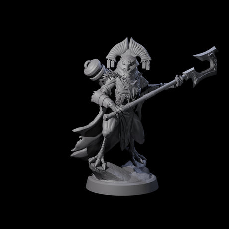 Owl-Like Aarakocra Sentinel C Miniature for Dungeons and Dragons, Pathfinder or other TTRPGs