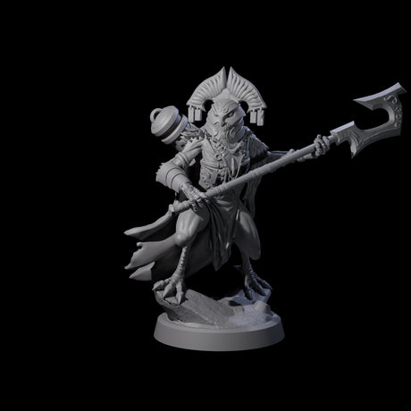 Owl-Like Aarakocra Sentinel C Miniature for Dungeons and Dragons, Pathfinder or other TTRPGs