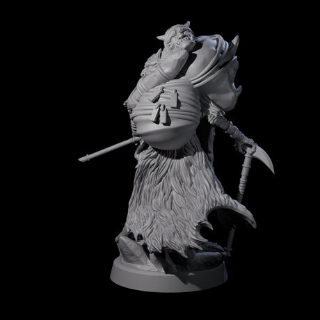 Owl-Like Aarakocra Sentinel D Miniature for Dungeons and Dragons, Pathfinder or other TTRPGs