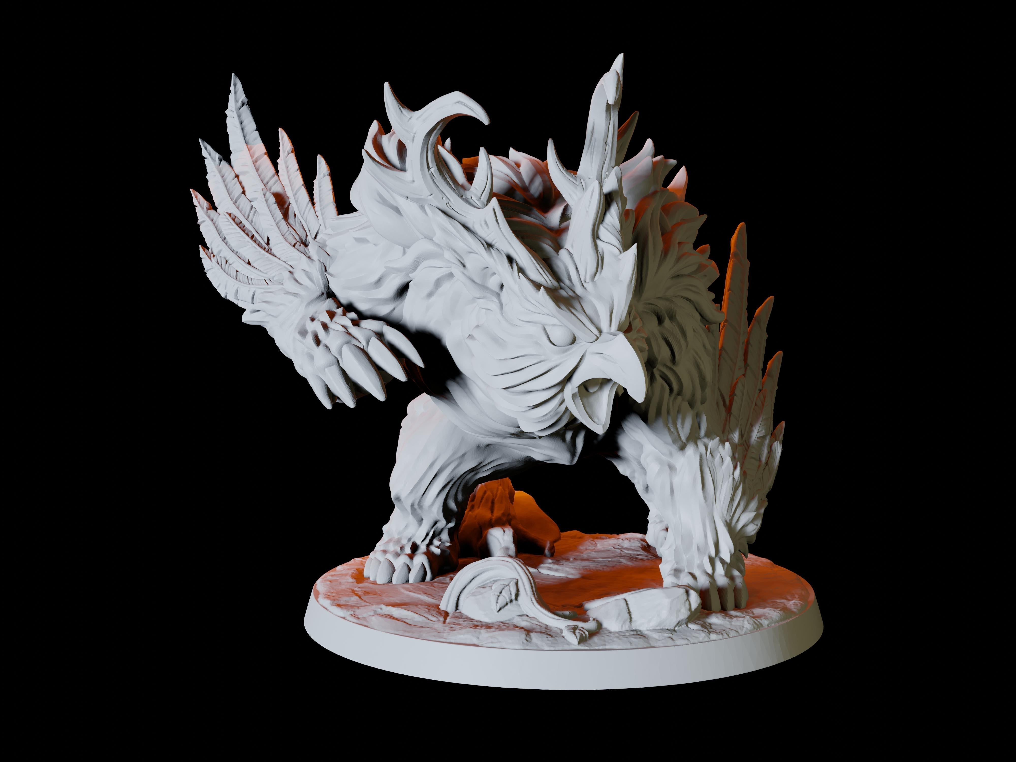 Owlbear Miniature for Dungeons and Dragons - Myth Forged