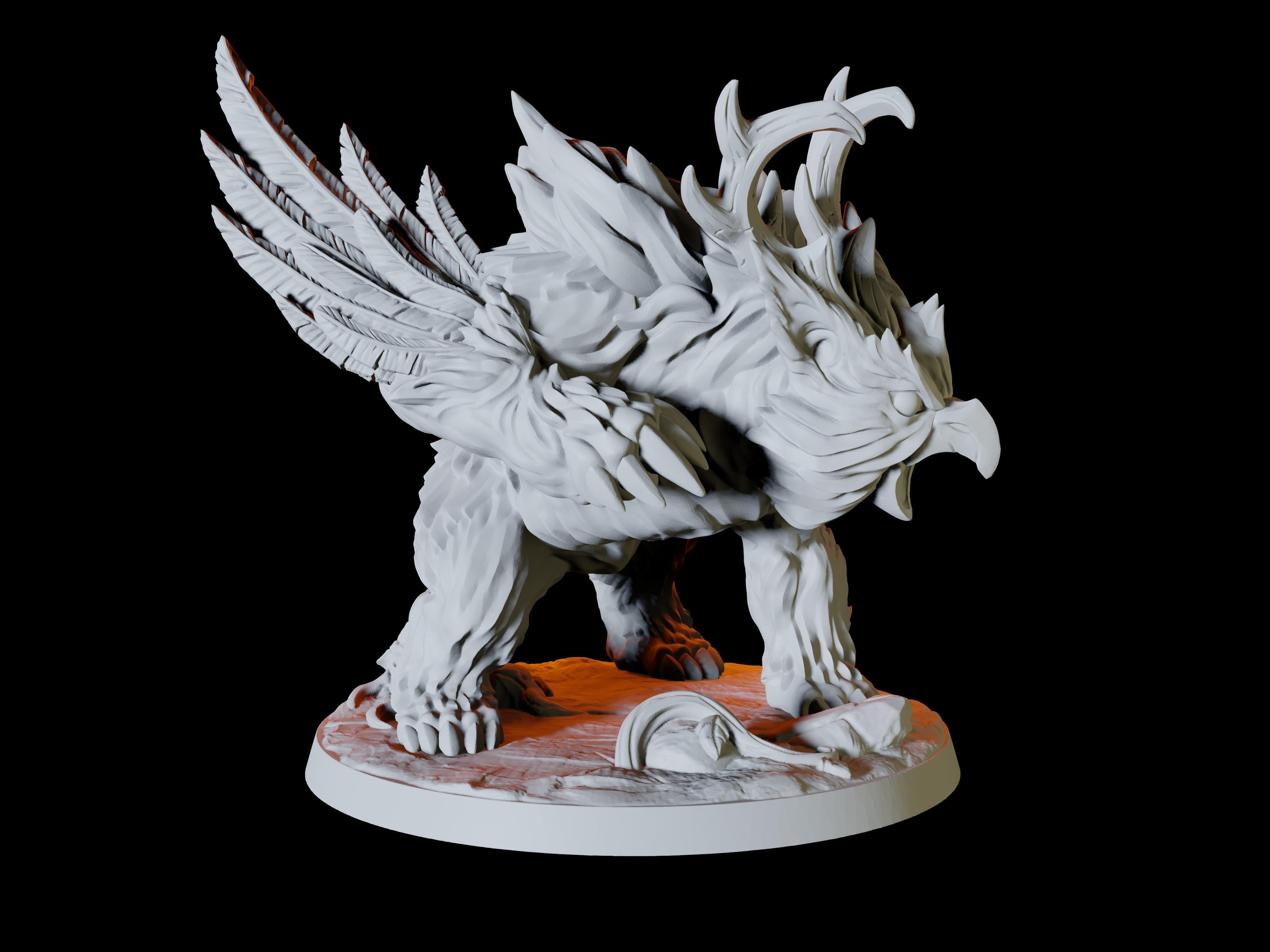 Owlbear Miniature for Dungeons and Dragons - Myth Forged