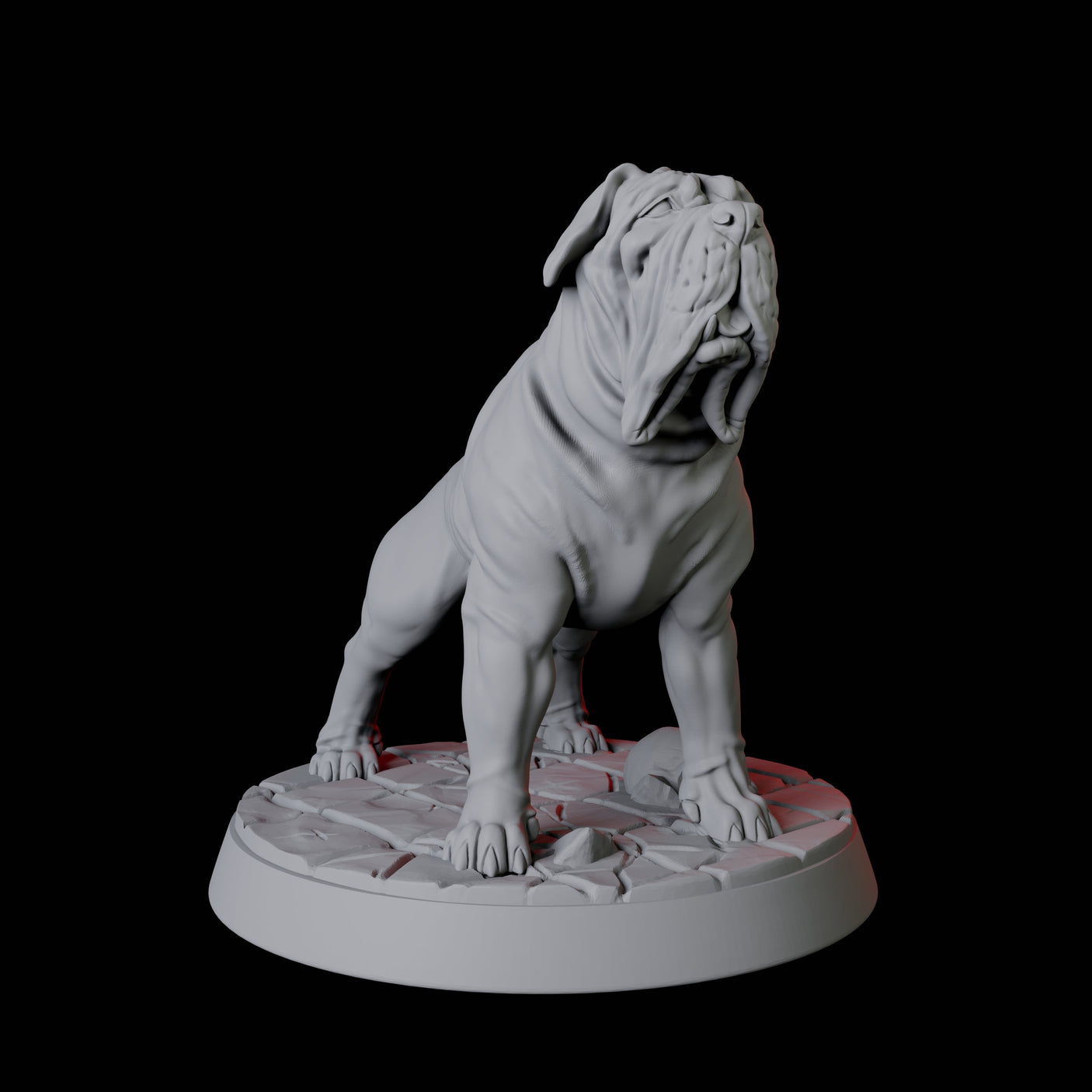 Pair of Armoured Dogs Miniature for Dungeons and Dragons, Pathfinder or other TTRPGs