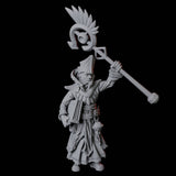 Pair of Noble Priests Miniature for Dungeons and Dragons, Pathfinder or other TTRPGs
