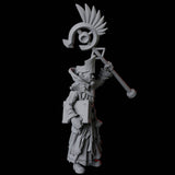 Pair of Noble Priests Miniature for Dungeons and Dragons, Pathfinder or other TTRPGs