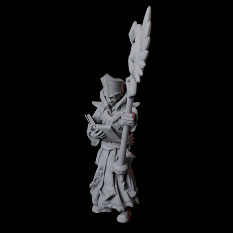 Pair of Noble Priests Miniature for Dungeons and Dragons, Pathfinder or other TTRPGs