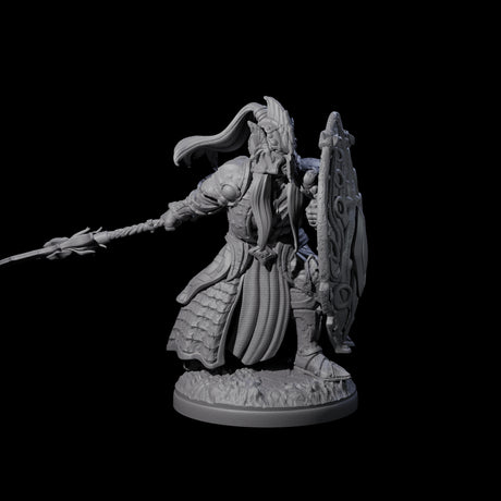 Pale Drow A Miniature for Dungeons and Dragons, Pathfinder or other TTRPGs
