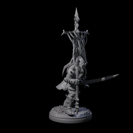 Pale Drow B Miniature for Dungeons and Dragons, Pathfinder or other TTRPGs