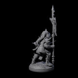 Pale Drow B Miniature for Dungeons and Dragons, Pathfinder or other TTRPGs