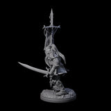 Pale Drow B Miniature for Dungeons and Dragons, Pathfinder or other TTRPGs