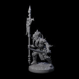 Pale Drow B Miniature for Dungeons and Dragons, Pathfinder or other TTRPGs