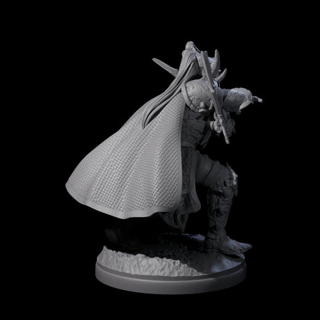 Pale Drow C Miniature for Dungeons and Dragons, Pathfinder or other TTRPGs