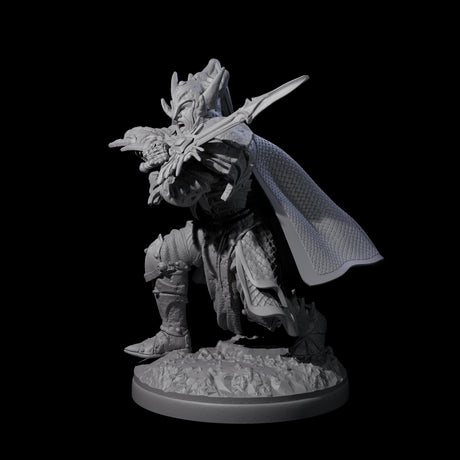 Pale Drow C Miniature for Dungeons and Dragons, Pathfinder or other TTRPGs