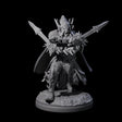 Pale Drow C Miniature for Dungeons and Dragons, Pathfinder or other TTRPGs