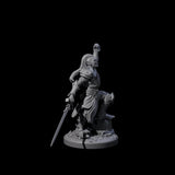 Pale Drow E Miniature for Dungeons and Dragons, Pathfinder or other TTRPGs