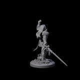 Pale Drow E Miniature for Dungeons and Dragons, Pathfinder or other TTRPGs