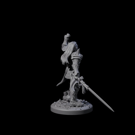 Pale Drow E Miniature for Dungeons and Dragons, Pathfinder or other TTRPGs