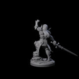 Pale Drow E Miniature for Dungeons and Dragons, Pathfinder or other TTRPGs