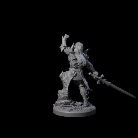 Pale Drow E Miniature for Dungeons and Dragons, Pathfinder or other TTRPGs
