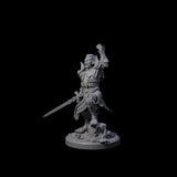 Pale Drow E Miniature for Dungeons and Dragons, Pathfinder or other TTRPGs