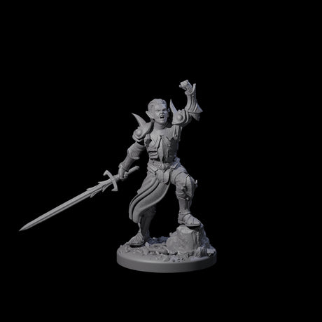 Pale Drow E Miniature for Dungeons and Dragons, Pathfinder or other TTRPGs