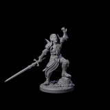 Pale Drow E Miniature for Dungeons and Dragons, Pathfinder or other TTRPGs