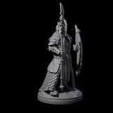 Pale Drow F Miniature for Dungeons and Dragons, Pathfinder or other TTRPGs