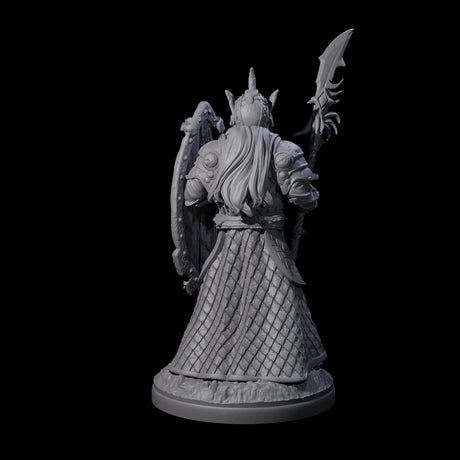Pale Drow F Miniature for Dungeons and Dragons, Pathfinder or other TTRPGs