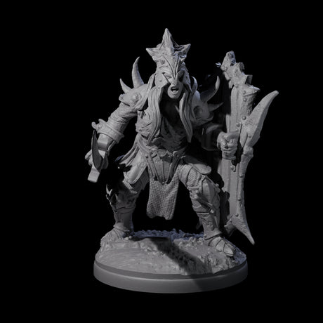 Pale Drow G Miniature for Dungeons and Dragons, Pathfinder or other TTRPGs