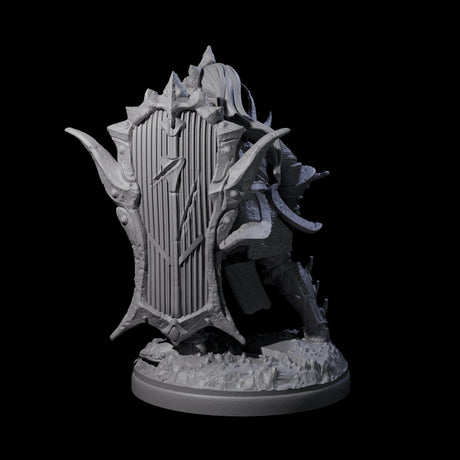 Pale Drow G Miniature for Dungeons and Dragons, Pathfinder or other TTRPGs