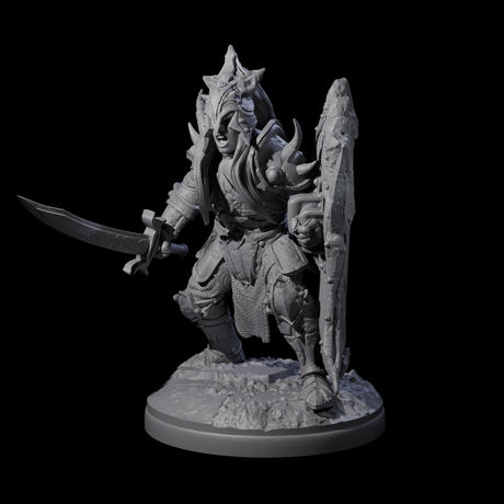 Pale Drow G Miniature for Dungeons and Dragons, Pathfinder or other TTRPGs