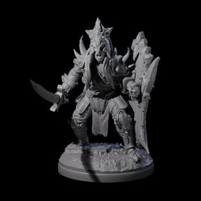 Pale Drow G Miniature for Dungeons and Dragons, Pathfinder or other TTRPGs
