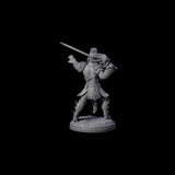 Pale Drow H Miniature for Dungeons and Dragons, Pathfinder or other TTRPGs