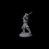 Pale Drow H Miniature for Dungeons and Dragons, Pathfinder or other TTRPGs