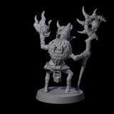 Pasty Goblin Shaman Miniature for Dungeons and Dragons, Pathfinder or other TTRPGs